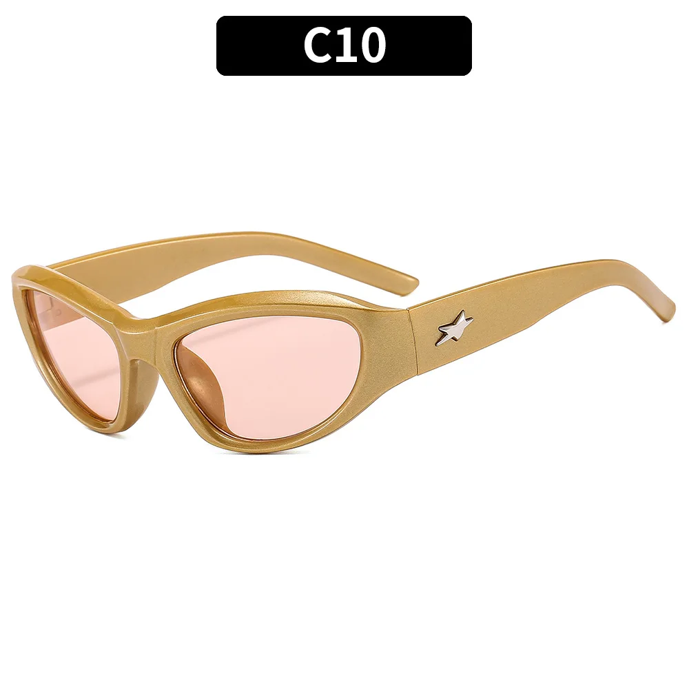 2024 New Cyberpunk Futuristic Sunglasses Y2K Sunglasses  Fashion Personalized Glasses