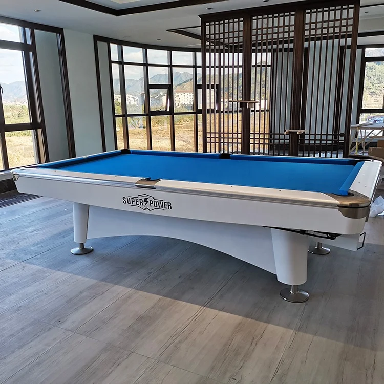 Cheap Solid Wood Pool Table 9 Feet Club Use Billiard Room Pool Table