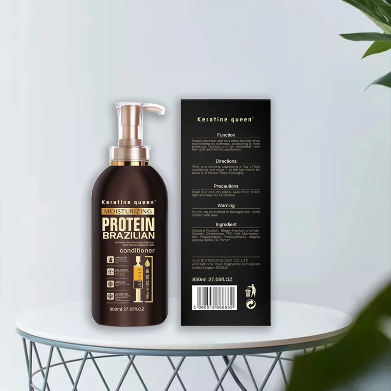 China Factory Collagen  Keratin Smooth Shampoo Natural Herbal With Liquid Keratin oem odm