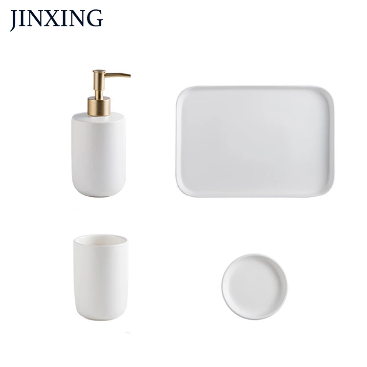 China Suppliers Factory Direct Saleceramic Bath Room Set Bathroom Accessories For Bathroom