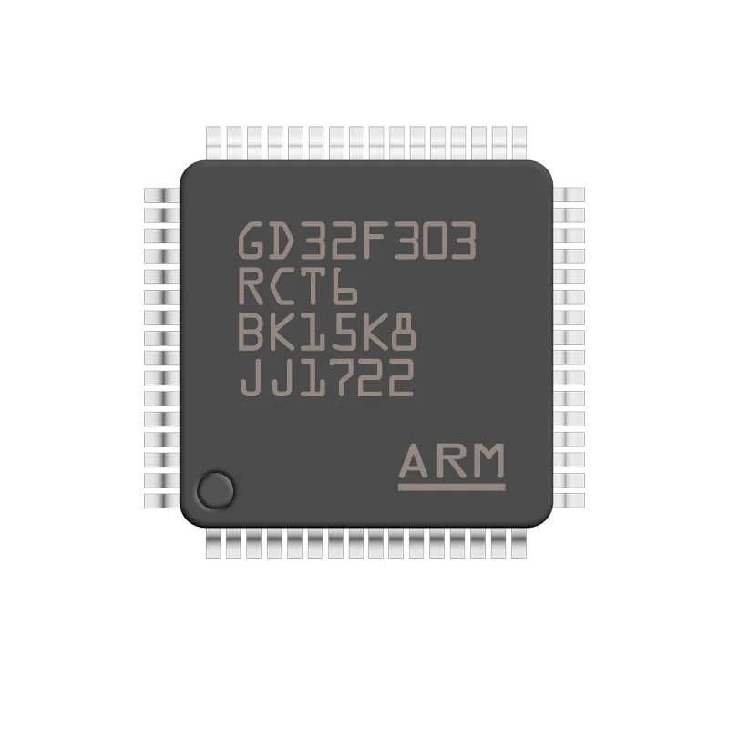 New original GD32F303RCT6 LQFP-64 ARM Cortex-M4 32-bit microcontroller MCU Integrated circuits - electronic components  IC chip