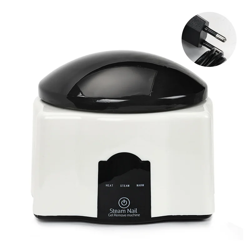 36w Steam Nail Polish Remover Machine Nail Polish Glue Cleaner Tool Electric Steam Gel Nail Remover