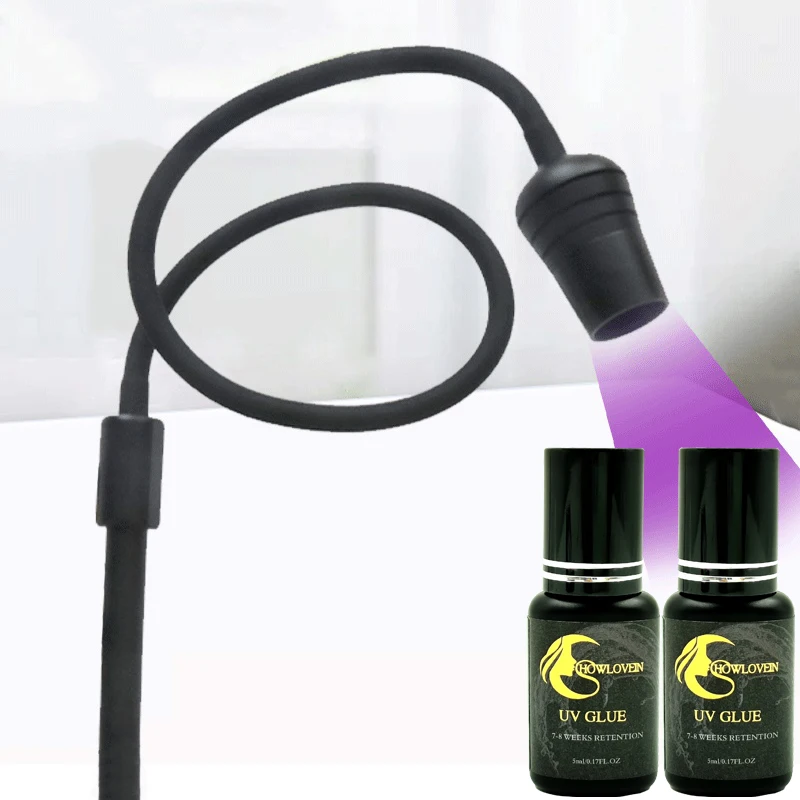 Private Label Extra Strong UV Glue Eyelash With LED Light Low Humidity UV Glue Lashes Extension UV Glue