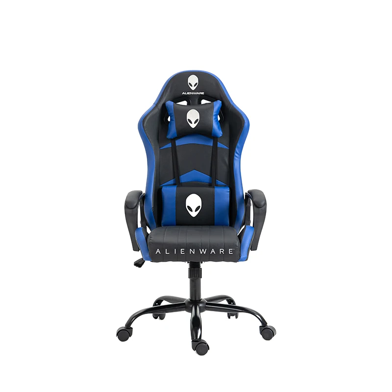 Alienware Executive Gaming Chair Ergonomic Swivel Reclining Mesh Synthetic Leather PU Home Office Chair Massage Feature High