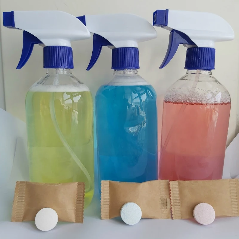 Eco Friendly And Non-toxic Formula Multi Purpose Cleaning Tablets Multi-function Cleaning Tablet