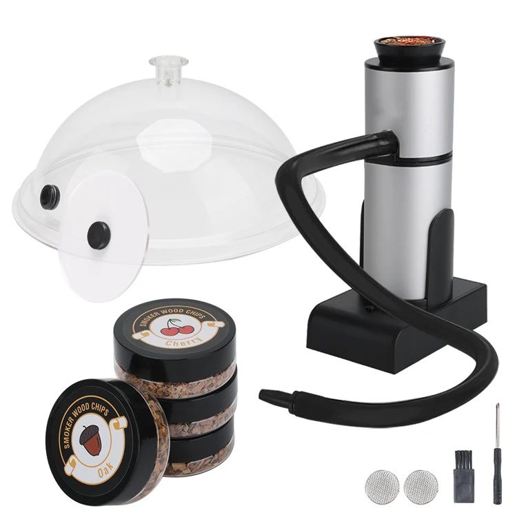 Пистолет для холодного копчения ручной Копченый пистолет молекулярного приготовления виски стейка опилки маленькая кухонная принадлежность