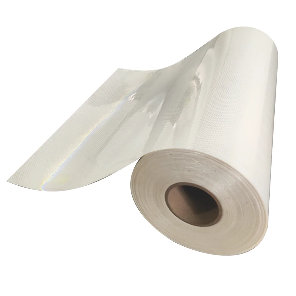 Yellow And White Diamond Grade Reflector Self Adhesion Reflective Sheeting self adhesive vinyl reflective material