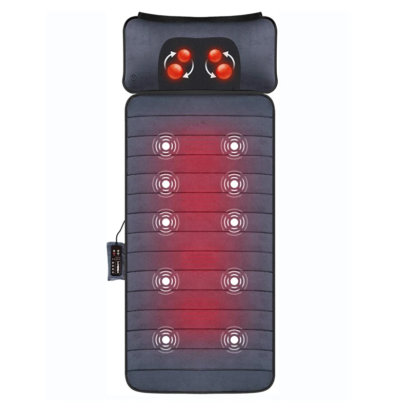 2024 Phenitech Massage Mat with Heating,  Portable Massage mattress for relaxing, Massage Mat Bed with OEM motor and Heating pad