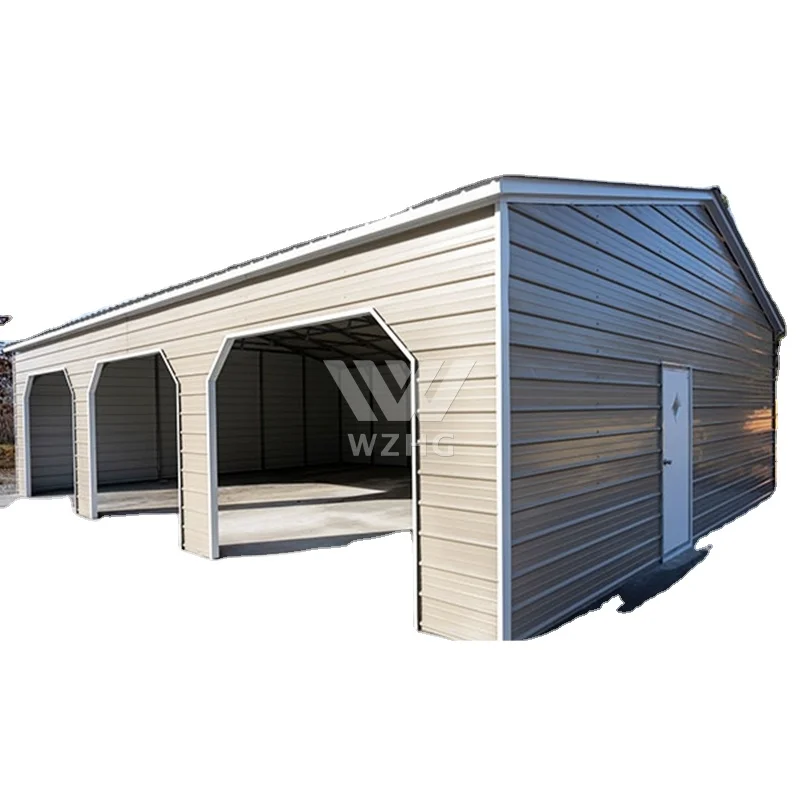 Dalle De Solall-In-One Foldable Car Stereo Smart Shipping Container Steel Structure Garage