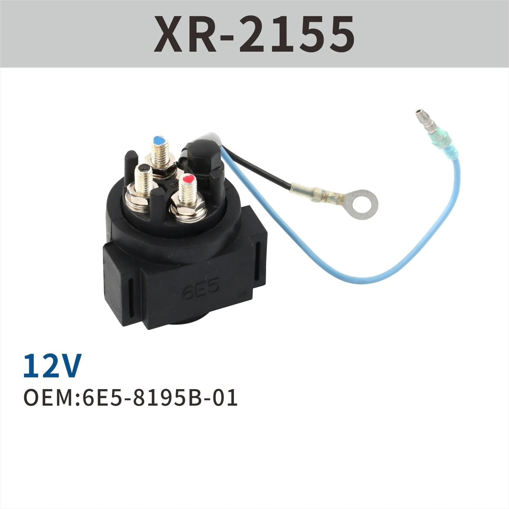 OUTBOARD MOTORS Starter Relay Solenoid For YAMAHA 115hp two-stroke 6E5-8195A-01
