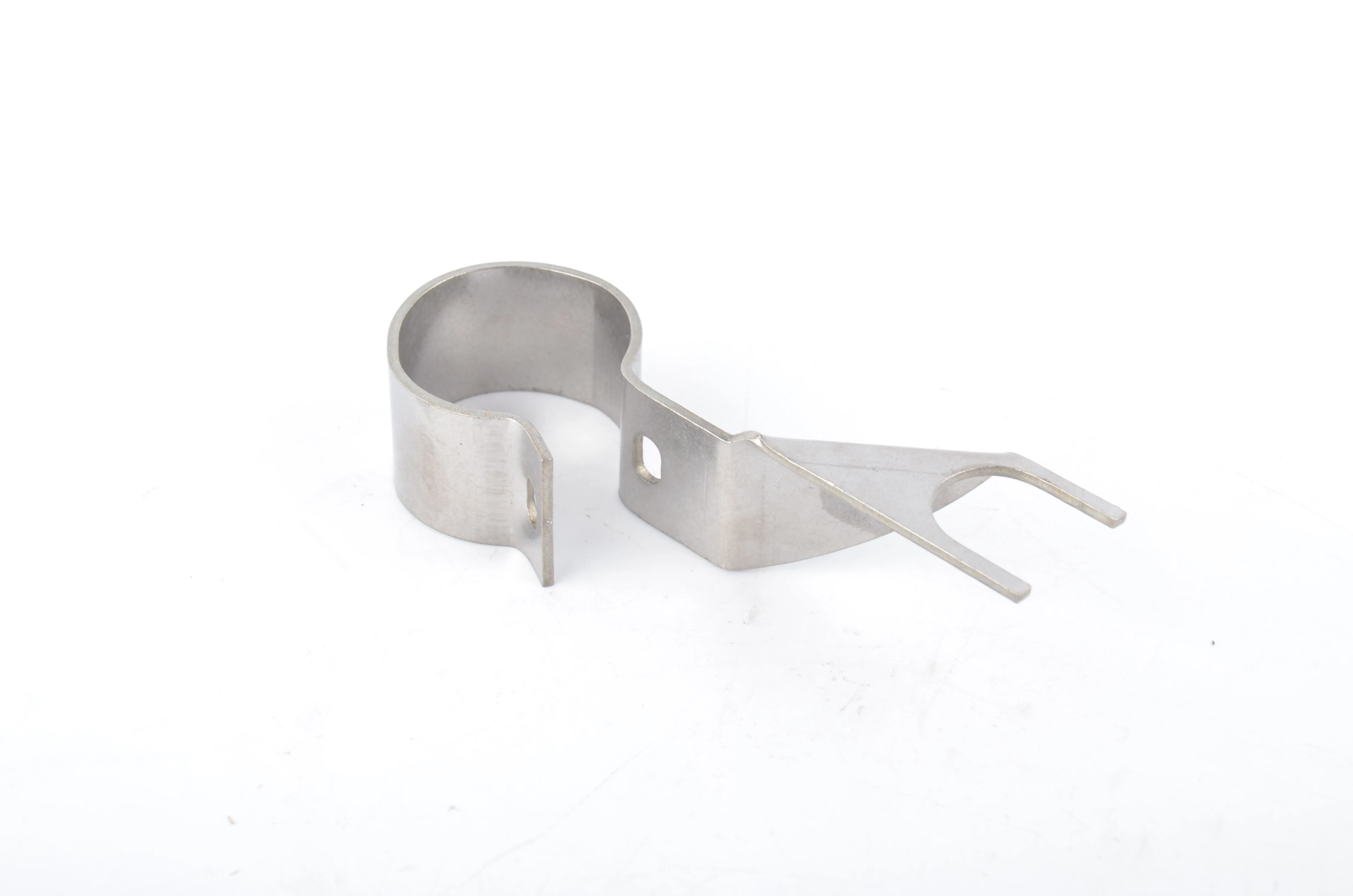 OEM Customized Metal Stamping Parts Stainless Steel Tube Fixing Clamp Pipe Clip
