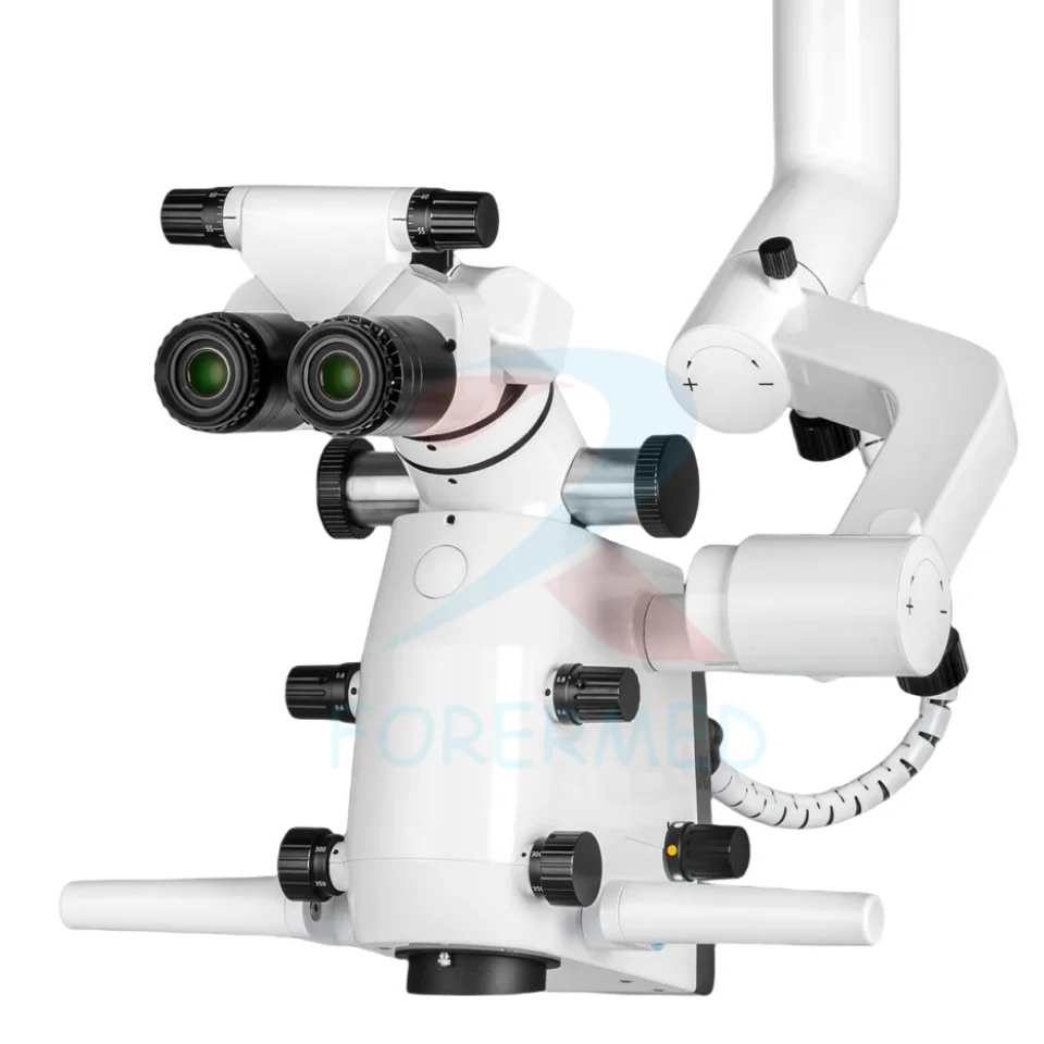 Mdical Surgical Loupes Continuous Magnification Zoom Ophthalmology Operation Microscope  Arm Stand Dental Microscopes