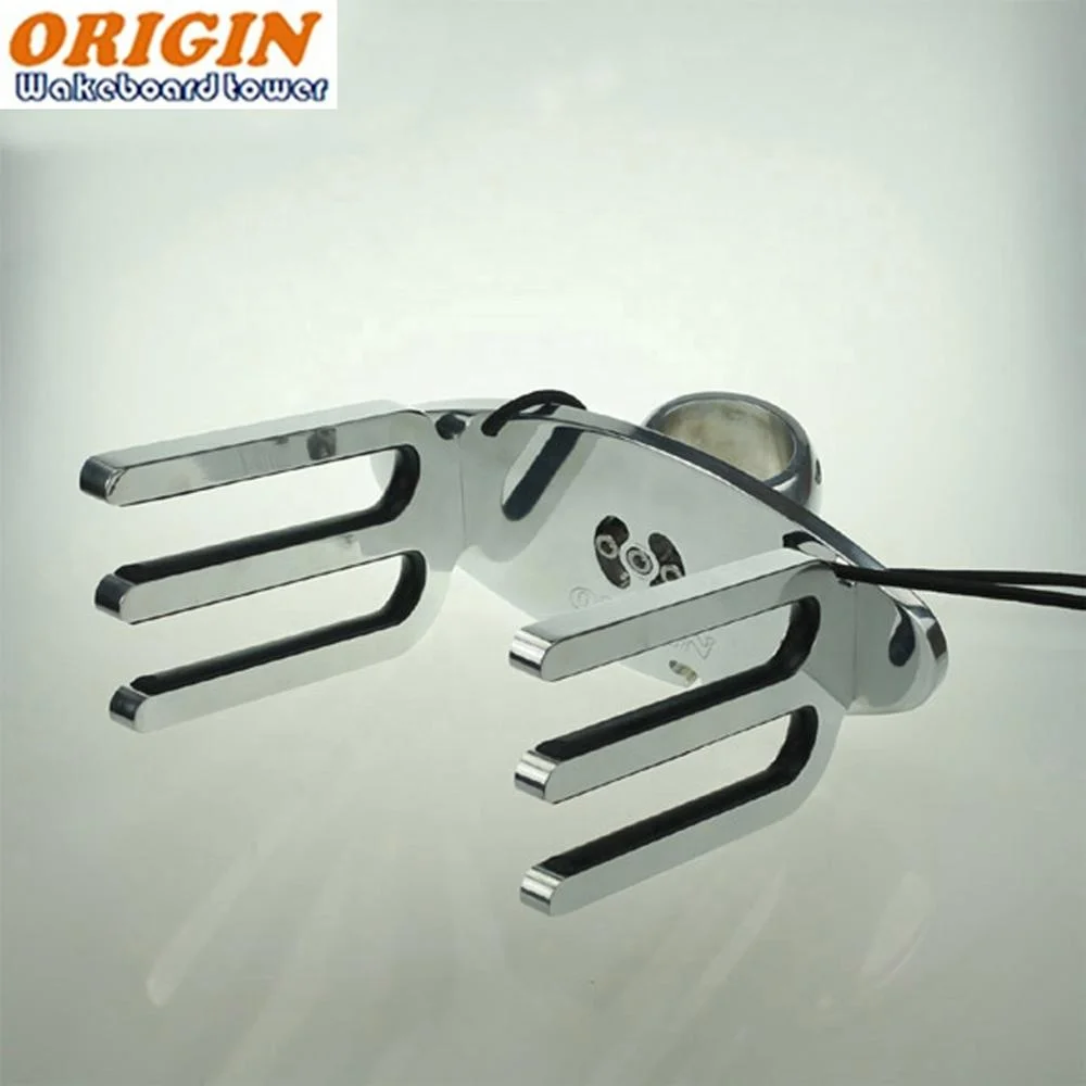 Оригинальная стойка для вакетной доски полированная Вертикальная Горизонтальная наклонная трубка зажим 2 5