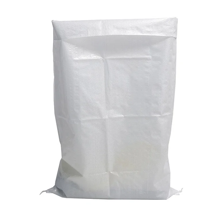 Agriculture Use 25Kg 50Kg White Color Polypropylene PP Woven Sack Bags For Corn, Rice, Flour, Seed, Animal Feed Packaging