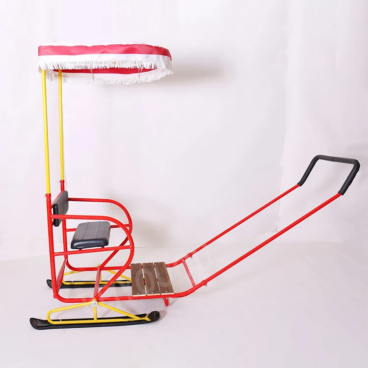 Children  wheel winter snow sport sledge scooter kids snowmobile snow bike for winter