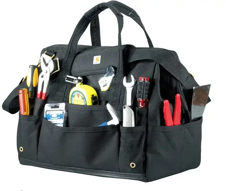 Heavy Duty Large Multi Pockets Electrician Tool Organizer Garden Carpenter Construction Tools Bag Storage Bag Plumbing Tool Bag