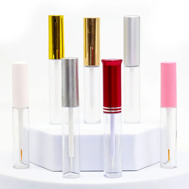 Transparent Tube Bottle White Lash Glue Wholesale Supplier Printing Private Label and Logo Acrylic Free Eyelash Glue