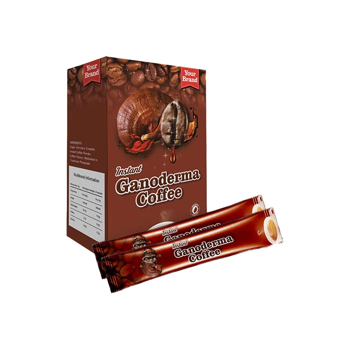 Малазийское происхождение YUMMO растворимый гано латте 20 пакетиков в коробке