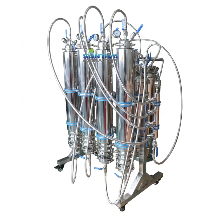 True Dewax Jacketed Rack Mounted 10 lb Closed Loop Extractor System