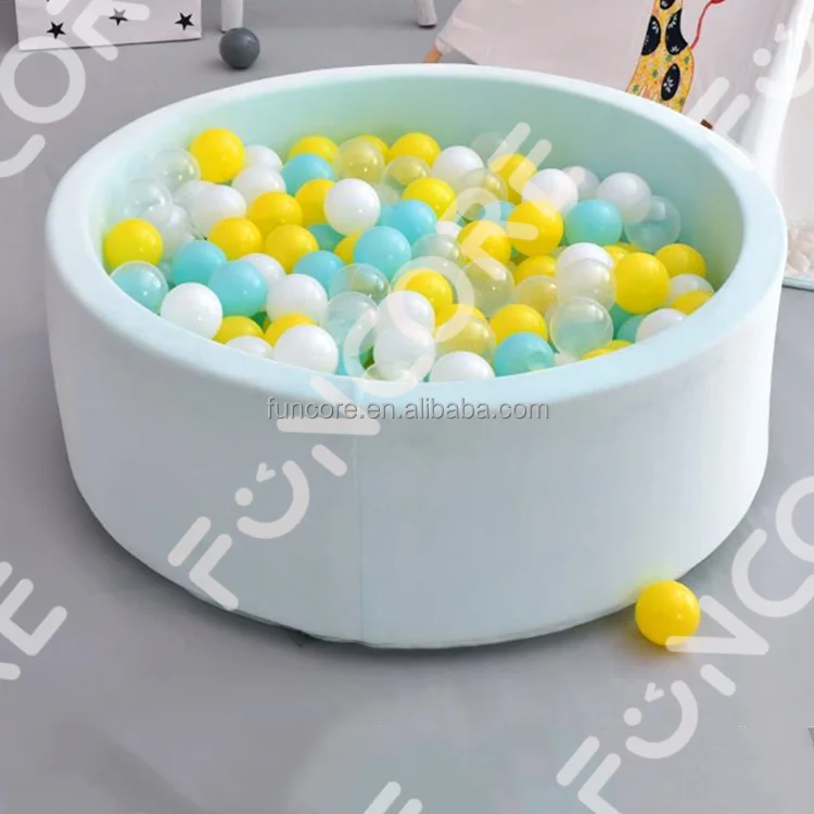 large plastic white-ball-pit wholesale portable pool small luxury commercial proof house babies children with pit ball pool
