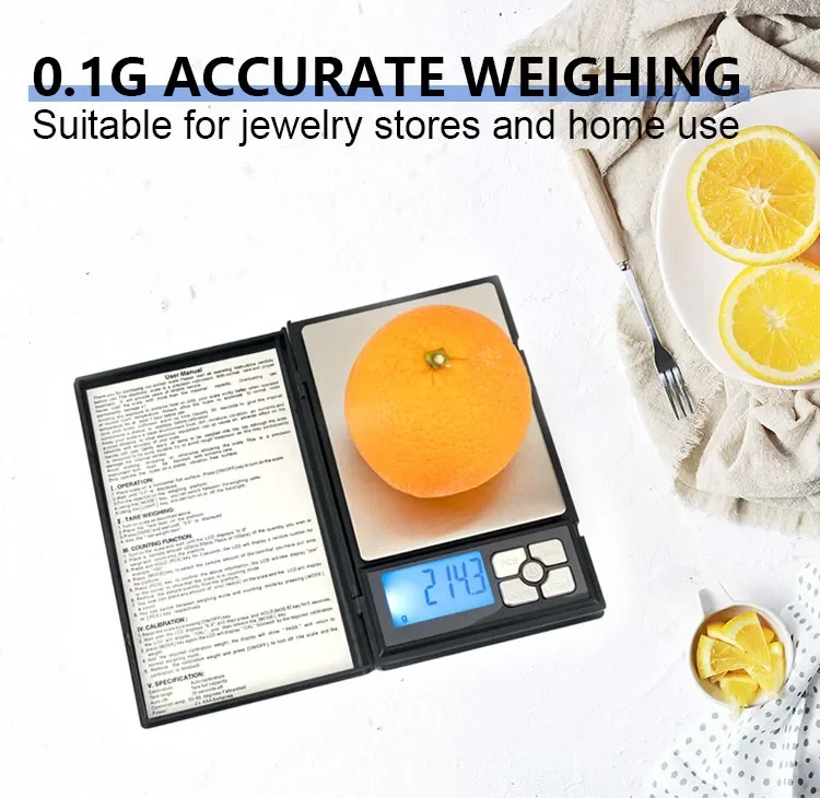 Mini Home Use Accuracy Weight Balance Pocket Electronic Coin Gold Scale