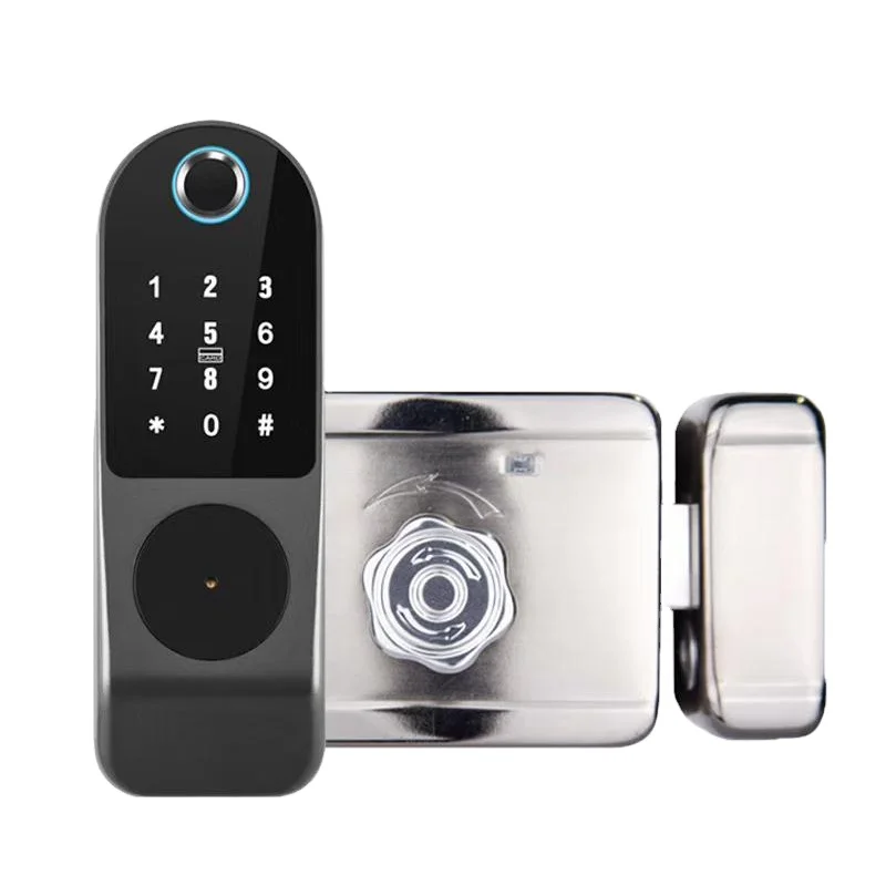 
Huaruilock Tuya Mobile App Smart Life Biometric Fingerprint Door Locks password login 