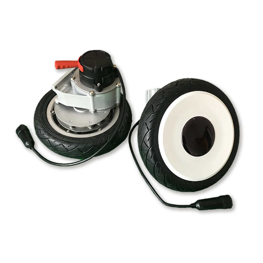 Электрические колеске с бесщеточным двигателем постоянного тока для инвалидных колясок мотор-редуктор 10 дюймов колеса легкого инвалидная коляска электрическим приводом мотор комплект