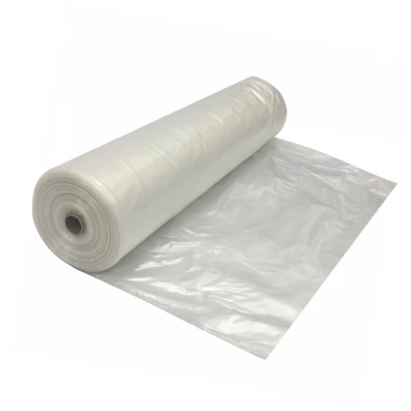 Indoor Polyethylene Cover LDPE 6 4 mil Clear Poly Construction Plastic Sheeting