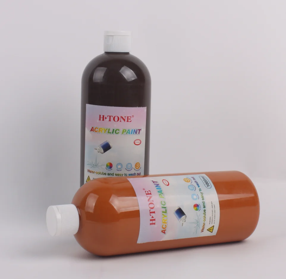 H-TONE High Quality Colors Eco-Friendly 1000ML Watercolor Paint