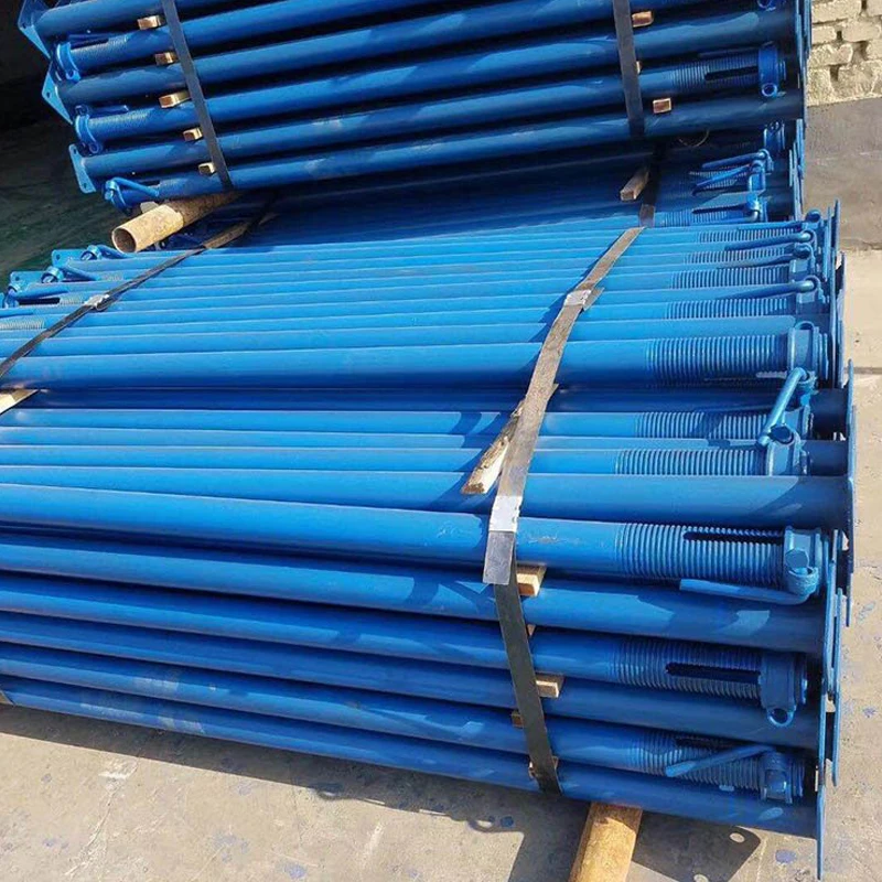 Heavy Duty 4m Adjustable Shoring Jack Post 48/60MM Powder Coated  adjustable Scaffolding Steel Props support for construction