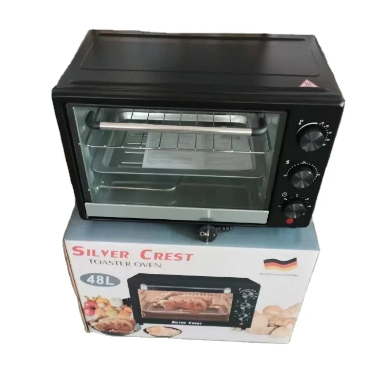 48L Manufacturer Factory Price Electric Oven Pizza Oven Bakery Home Stainless Steel Chicken Oven