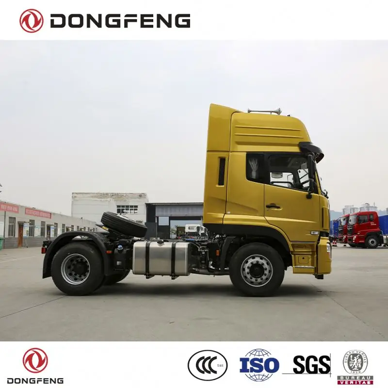 Dongfeng best tractor truck 6x4 or 4x2 with Cummins engine or Yuchai Engine E0 E2 E3 E5 E6 standard model for option