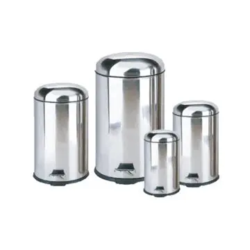 WB1020 Stainless steel pedal trash bin