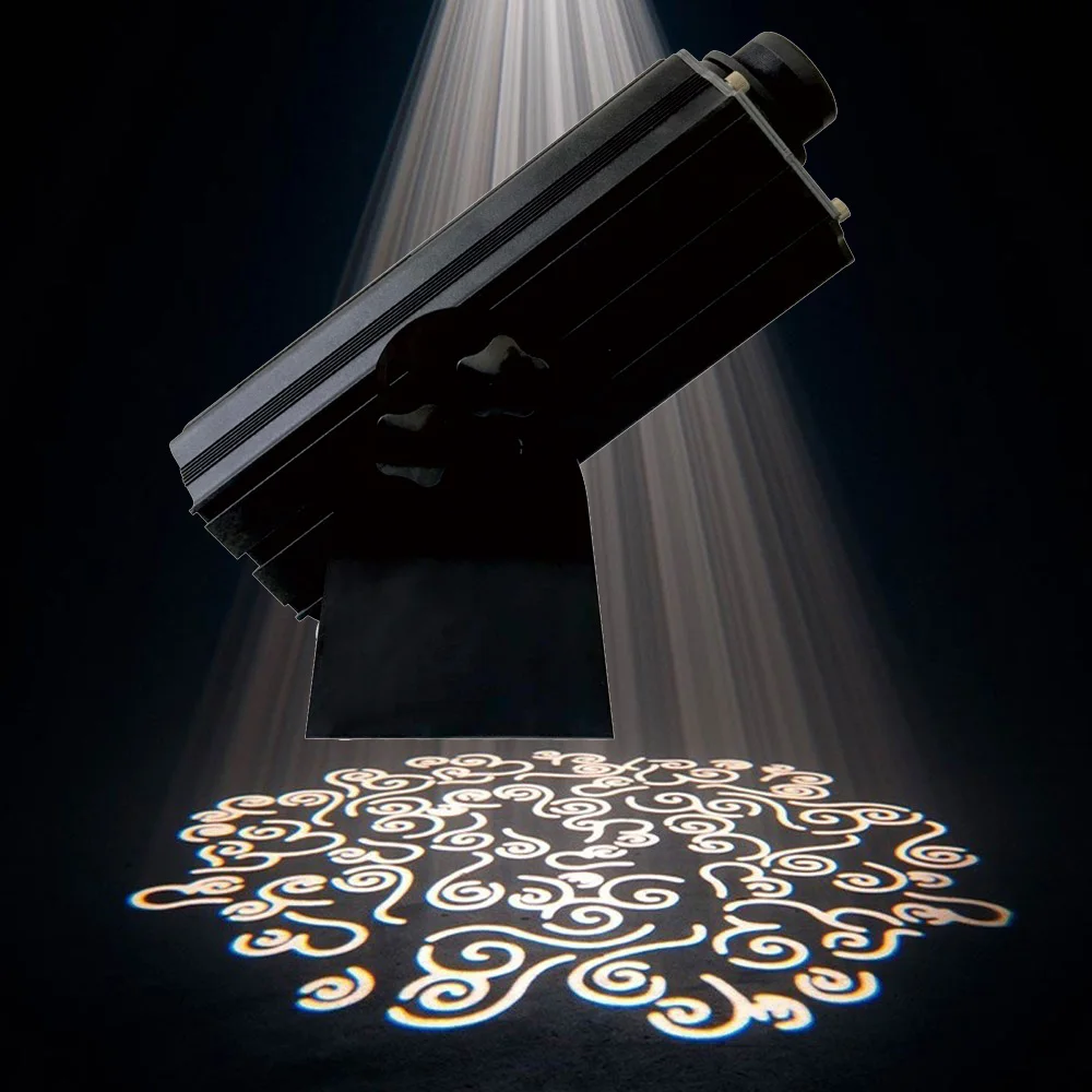 led waterwave blue logo gobo projector light sea 150w