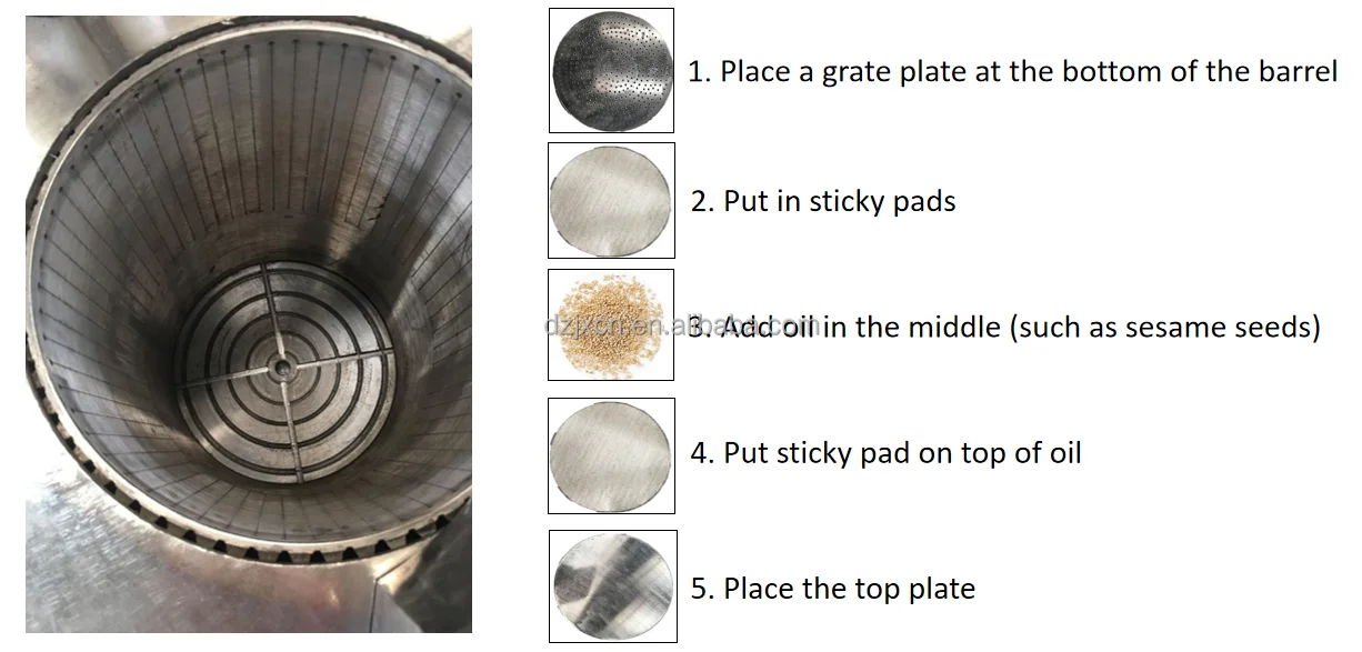 High-Yield Hydraulic Oil Press Machine Vegetable Oil Hydraulic Oil Press Machine