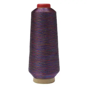 Wholesale High Quality Mx Ms Color Metallic Yarn Embroidery Thread Metallic Yarn Thread For Weaving