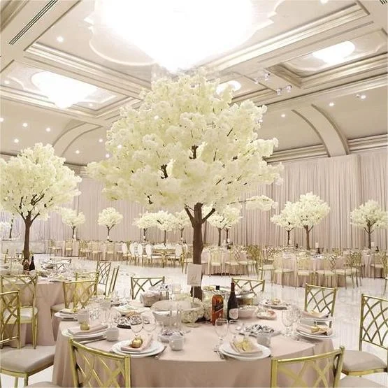 Artificial Small Outdoor Mini Flower Wholesale Centerpiece Cherry Blossom Tree