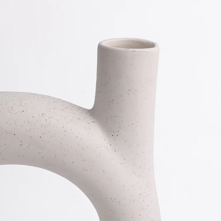 New Design Nordic Modern Creative Ceramic Vases Flower Arrangement Porcelain Home Decoration