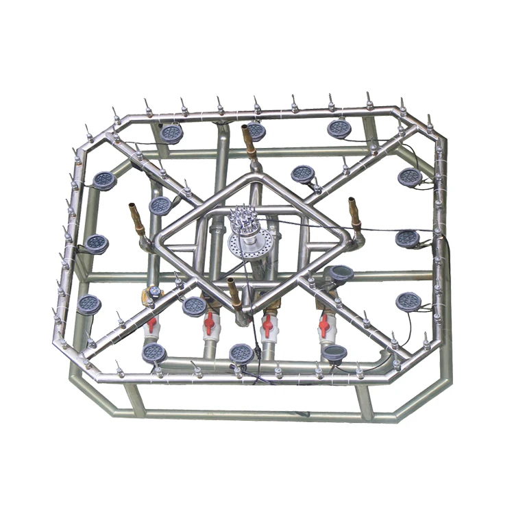  Уличный садовый Декор 6x4 м квадратная форма миниатюрный внутренний водяной фонтан дизайн со световой звуковой системой