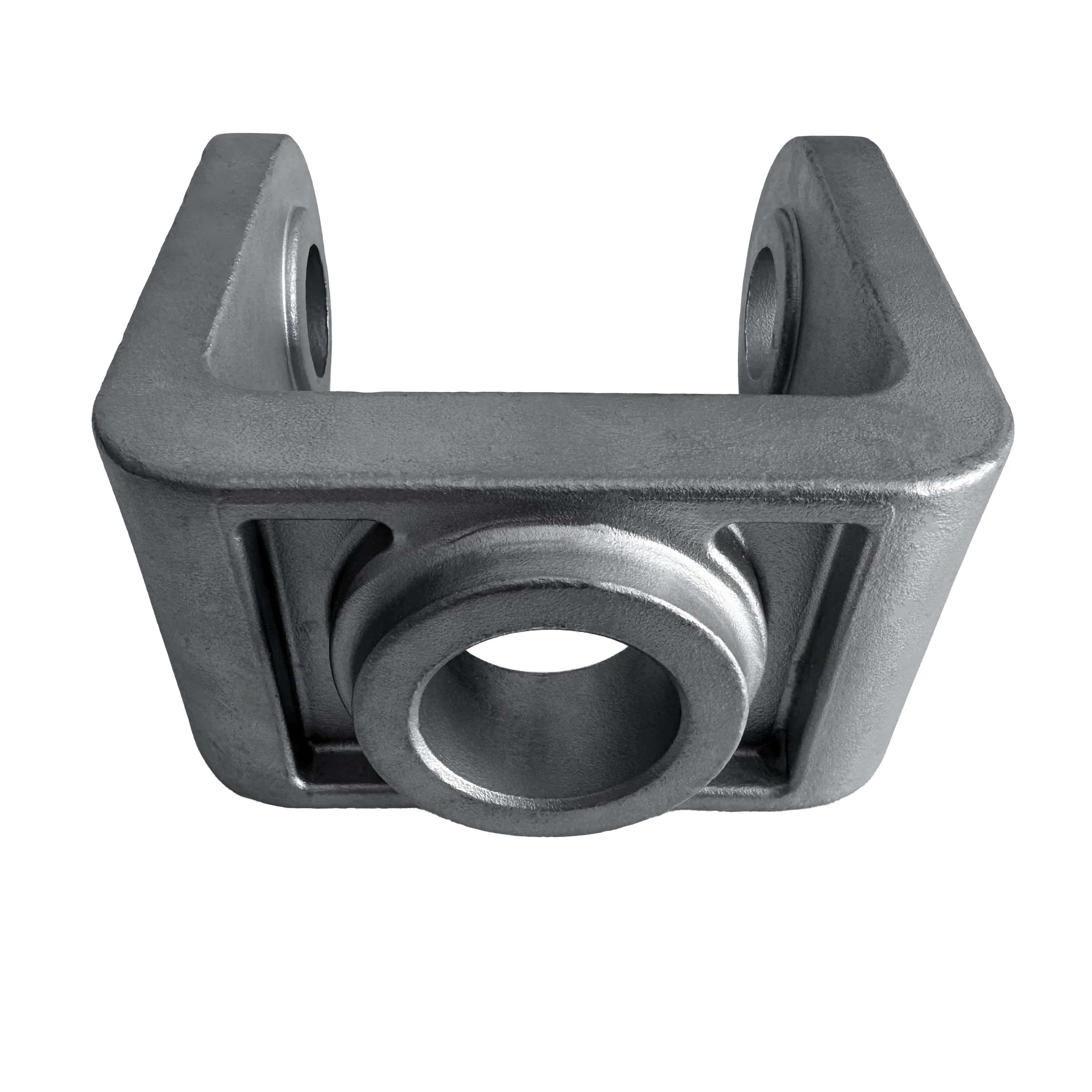 Heavy-Duty Cast Steel Trailer Hitch Connector for Off-Road and Industrial Towing