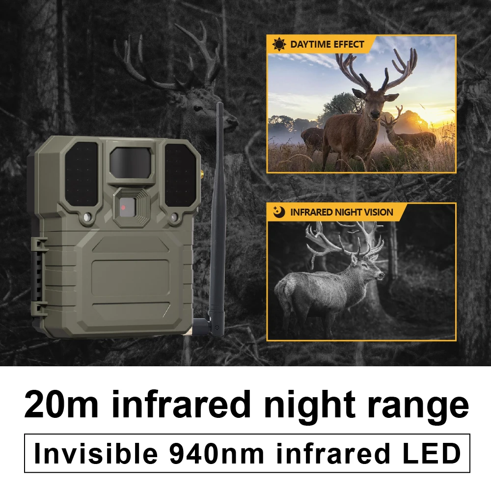 L-Shine Sports And Action Cameras 30mp Hunting Products Smart Cameras 2.7k Live Video Hunting Camera 30mp Wild Weatherproof