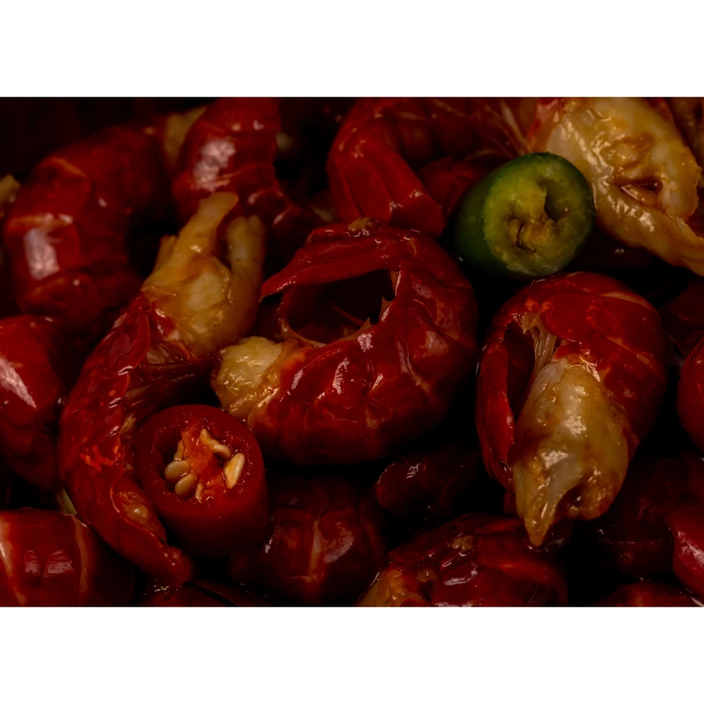 New Product Hot Sale Convenient Ready-To-Eat Seafood Dishes Pre-Made Marinated Crayfish Tail