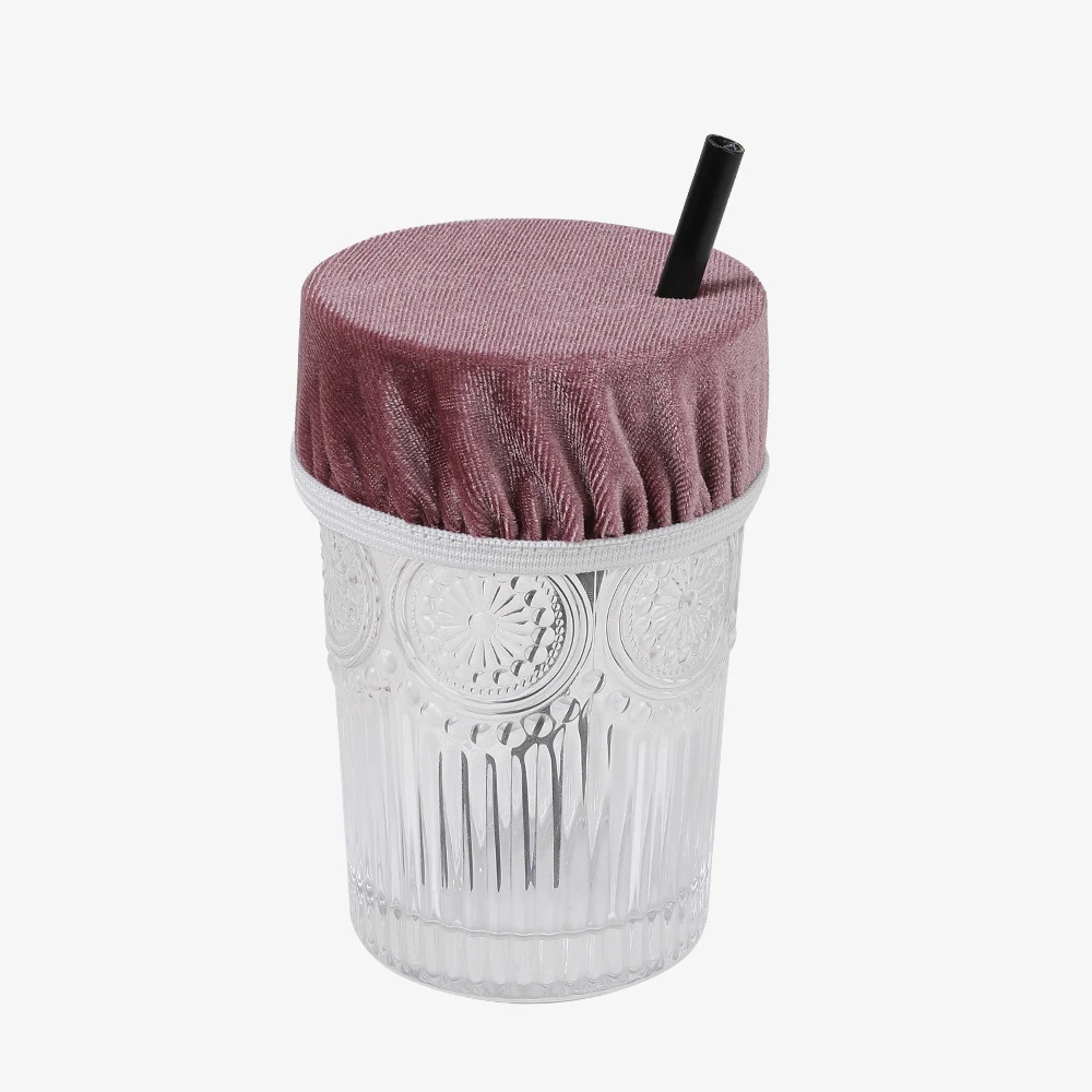 Quality assurance Factory customization Drink holder for alcohol protection  reusable drink cup cap with straw hole