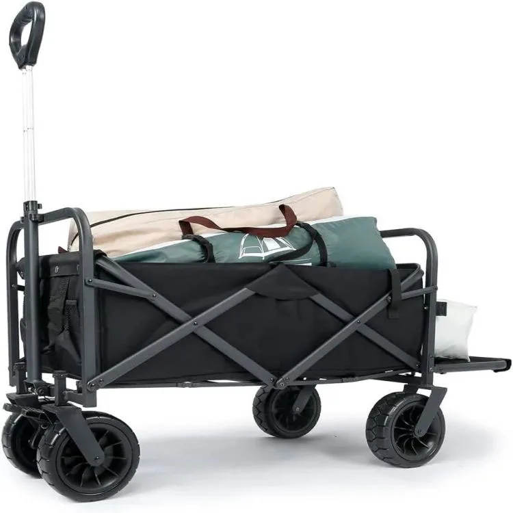 Hot Selling Heavy Duty Picnic Garden Camping Trolley Cart Portable Collapsible Folding Outdoor Folding Wagon Cart