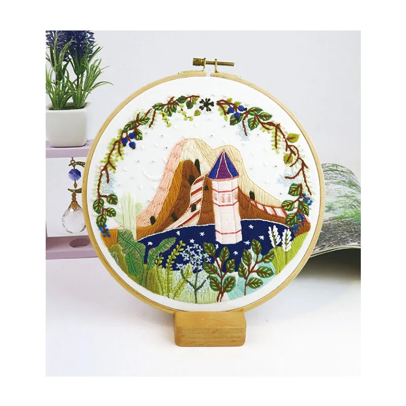 Xiurun деликатный 100% горячая Распродажа AMAZON diy Набор для вышивки стартовый комплект с инструкциями