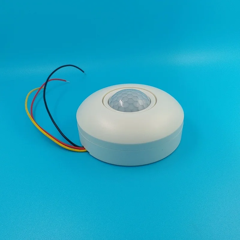 
3 line round ceiling pir sensor body motion induction switch infrared ambient light indoor electronic module PIR 