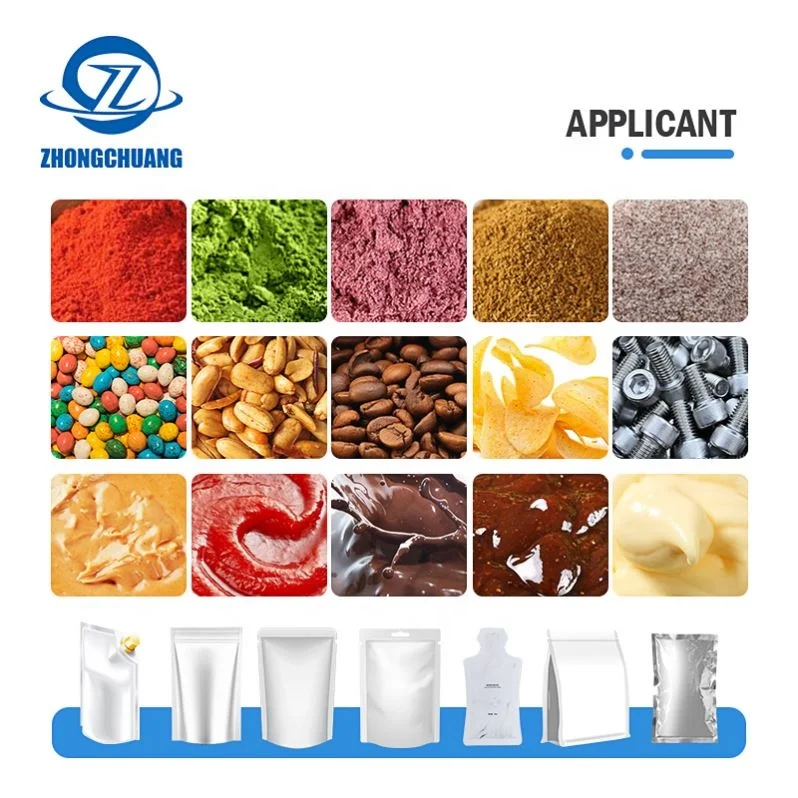 Automatic Packaging Natural Food Plant Root Extract Powder Malt Hemp Olive Oil Softgels Premade Bag Doypack Packing Machine