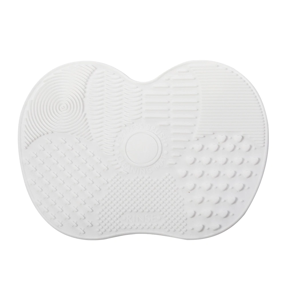 
Mini Hot Selling Customized Soft Silicon Cleaner Mat Makeup Brush Cleaning Pad 