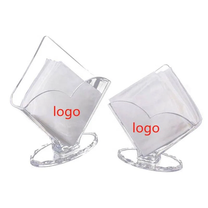 
Hot Sale European Style Vertical Acrylic Tissue Boxes For Hotels 