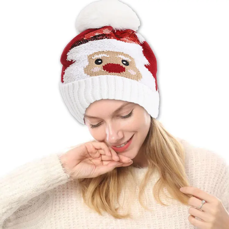 2021 wholesale Christmas decoration supplies new Winter children gifts christmas ornaments Santa hats  Merry Christmas Hats